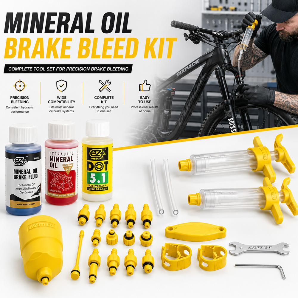 Hydraulic Brake Bleed - Huile minérale de frein de vélo,