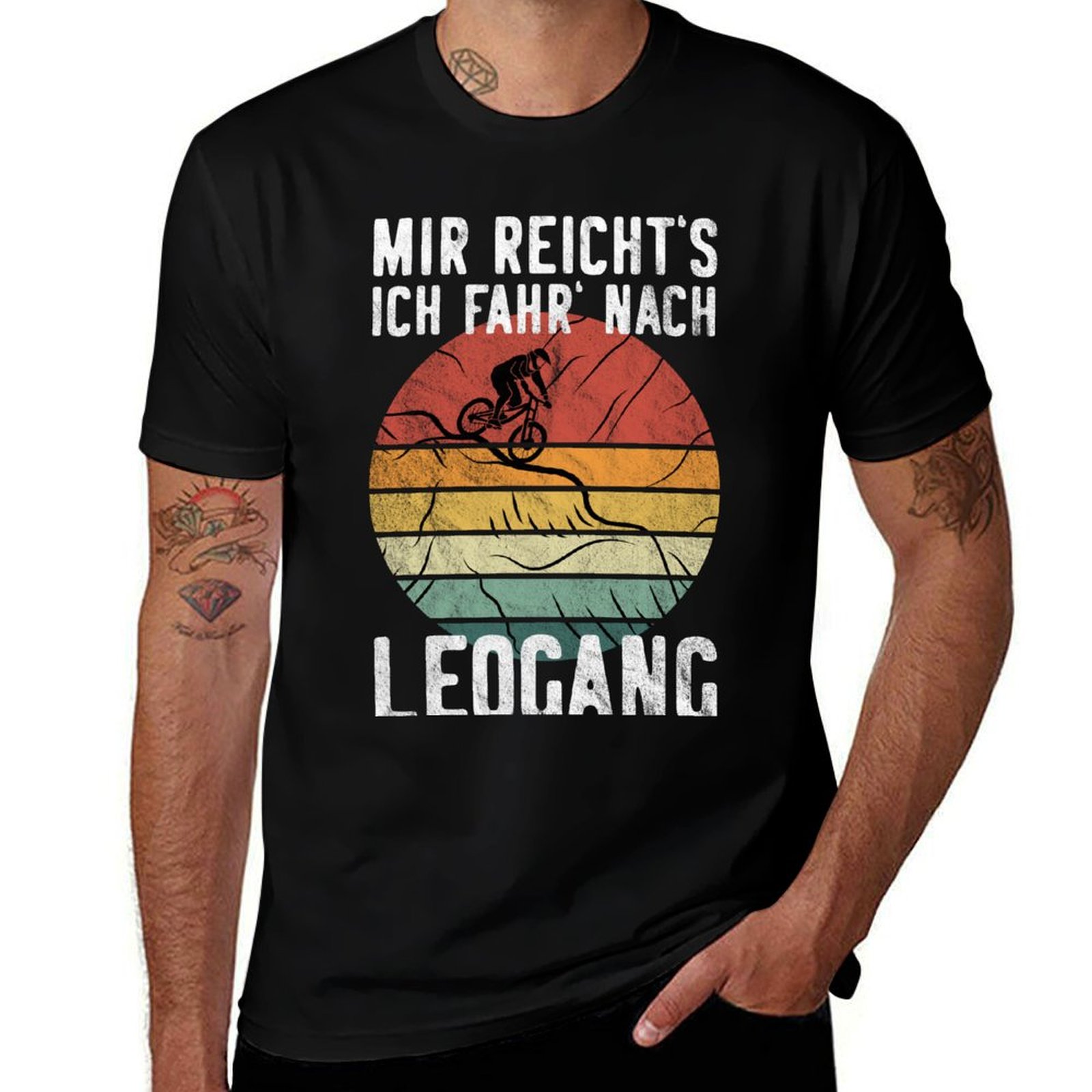 Mountain Biking Holidays - T-shirt de VTT I'M ENOUGH I'M