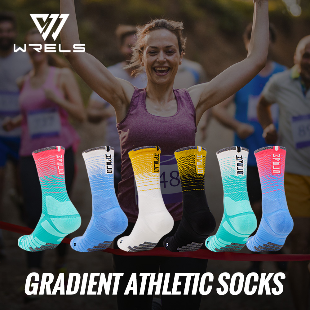 Mountain Biking Socks - WRELS 1/2/3 chaussettes de sport athlétiques