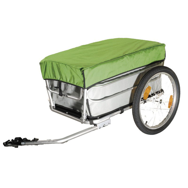 Mountain Biking In The Rain - Remorque de bagages de chargement de