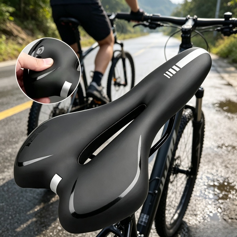 Mountain Biking Experience - Selle de vélo antichoc en cuir