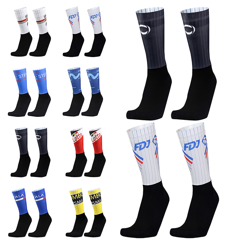 Mountain Biking Socks - Pro Bike Anti Team Aero Chaussettes,
