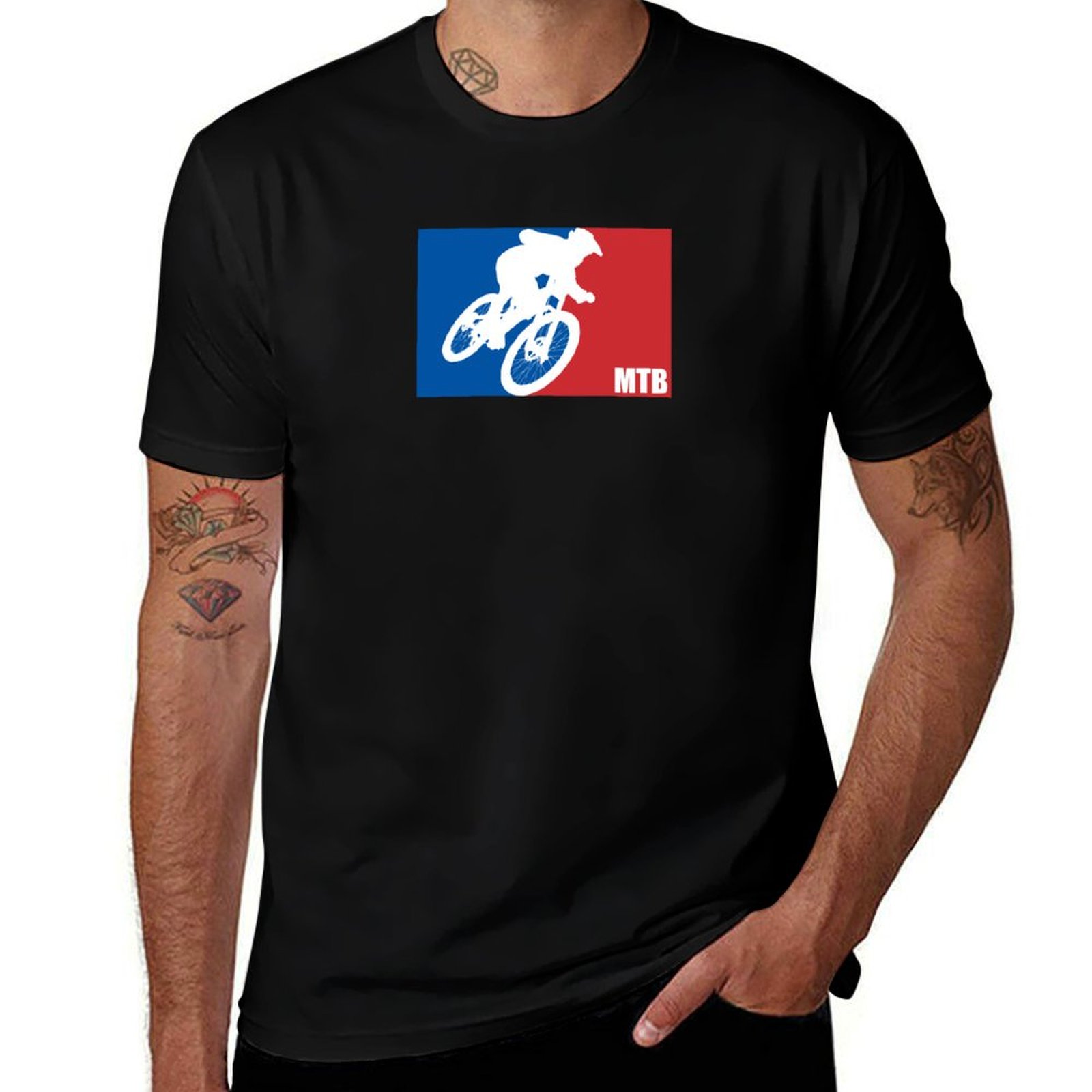 Mountain Biking Holidays - T-shirt de VTT pour les vacances
