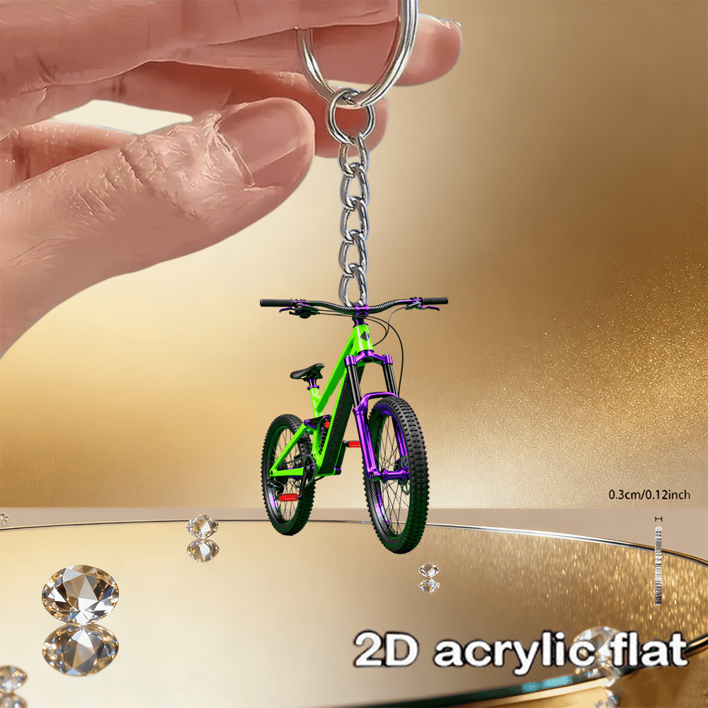 Porte-clés VTT 2D vibrant en a - Mountain Biking Holidays avis et prix