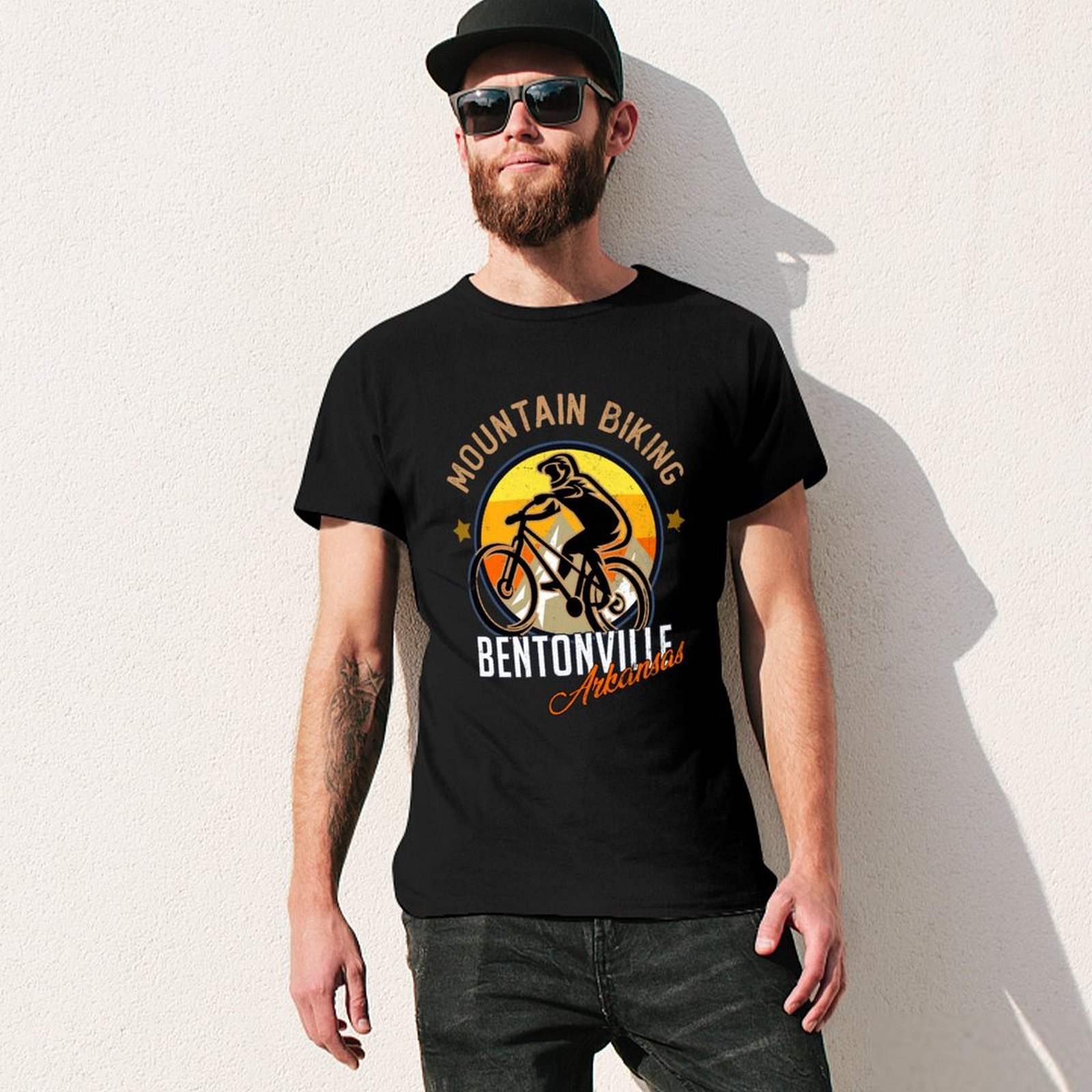 T-shirt de cyclisme en montagn - Mountain Biking Arkansas avis et prix