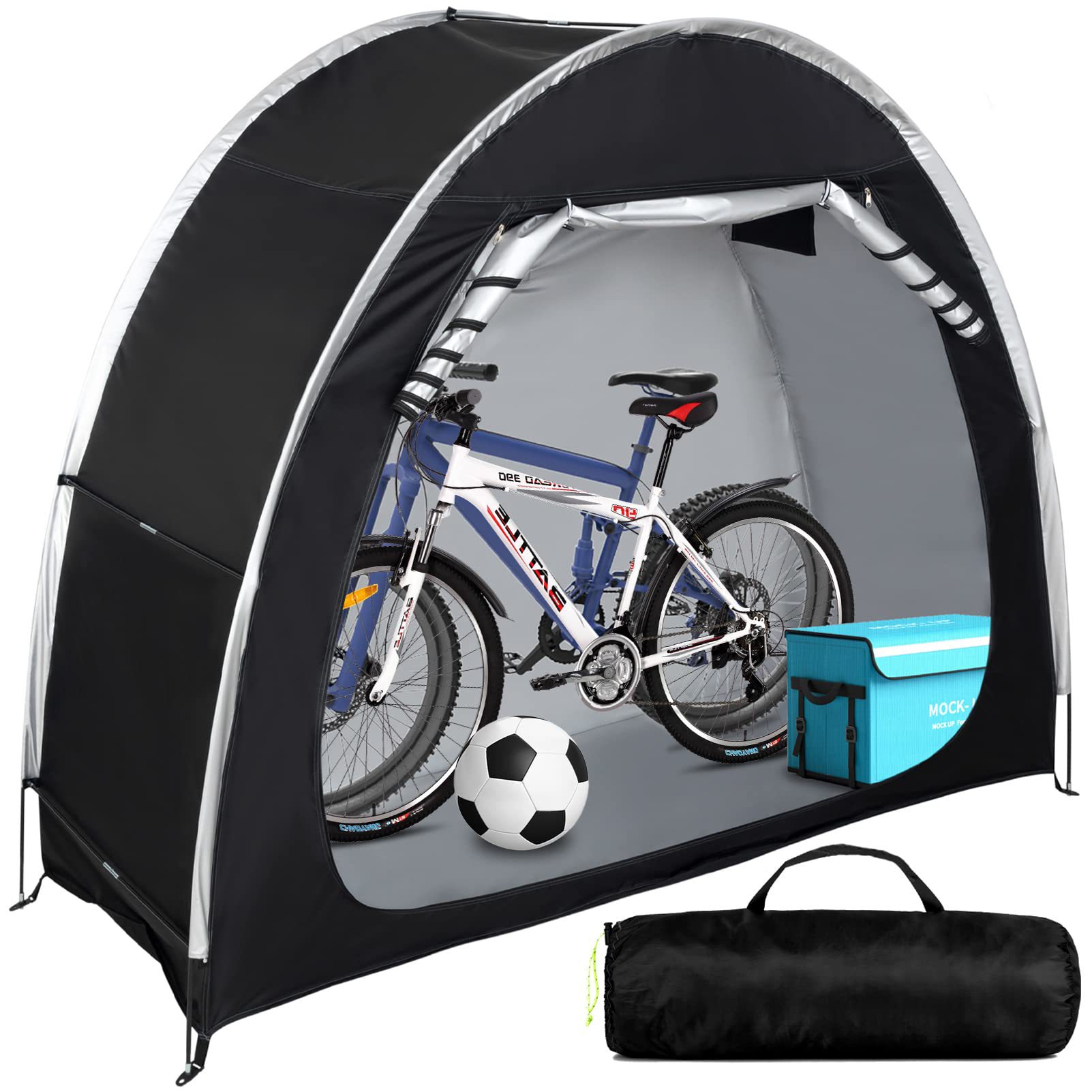Tente de vélo pliante portable - Mountain Biking In The Rain avis et prix