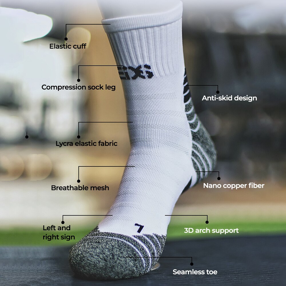 Chaussettes de sport en cuivre - Mountain Biking Socks avis et prix