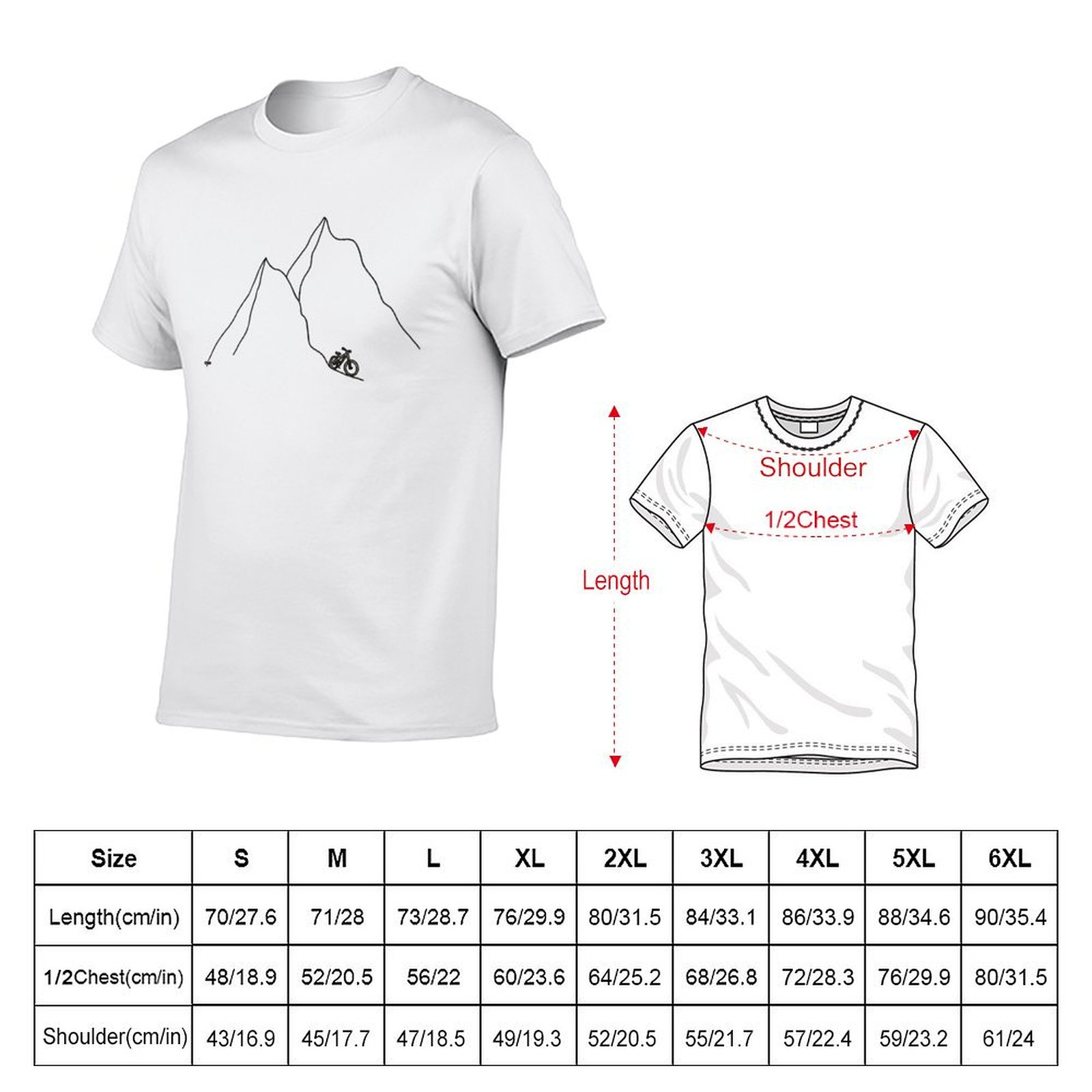 T-shirt Mountain Bike (design  - Mountain Biking Holidays avis et prix